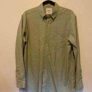 L.L. Bean Men’s Long Sleeve Shirt Medium -‎ Solid